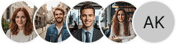 Multiple investor profile avatars displayed in the Bright Returnworth trading review section